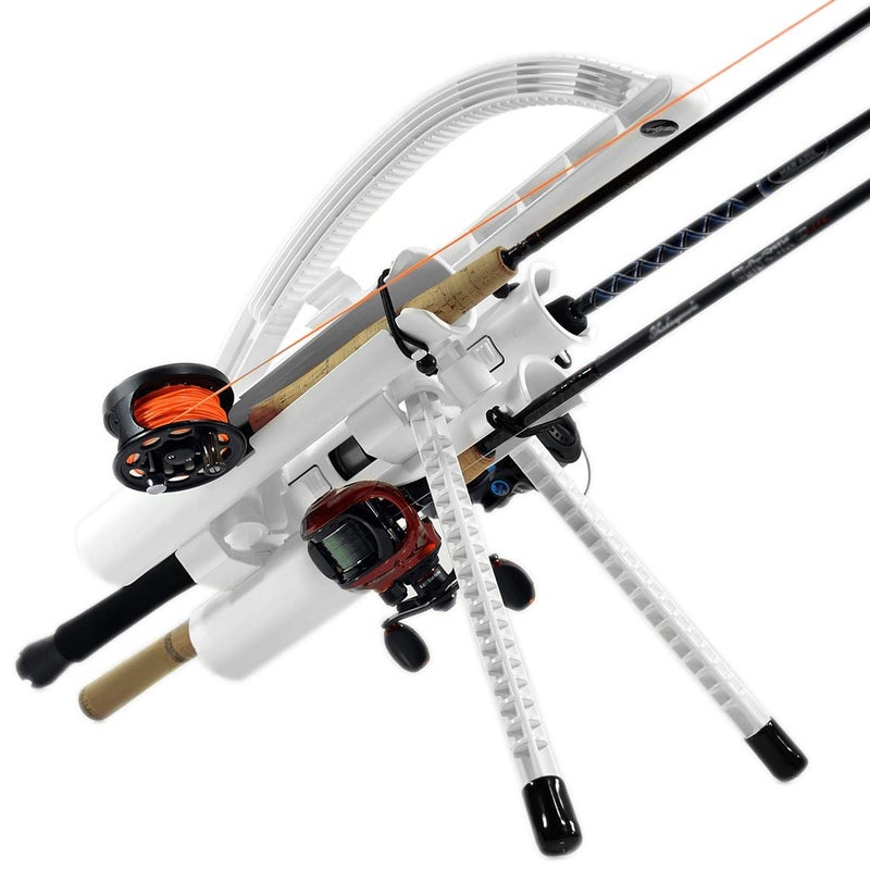 Rod-Runner Fishing Rod Rack - Express 3 Fishing Rod Carrier - White - Image 1